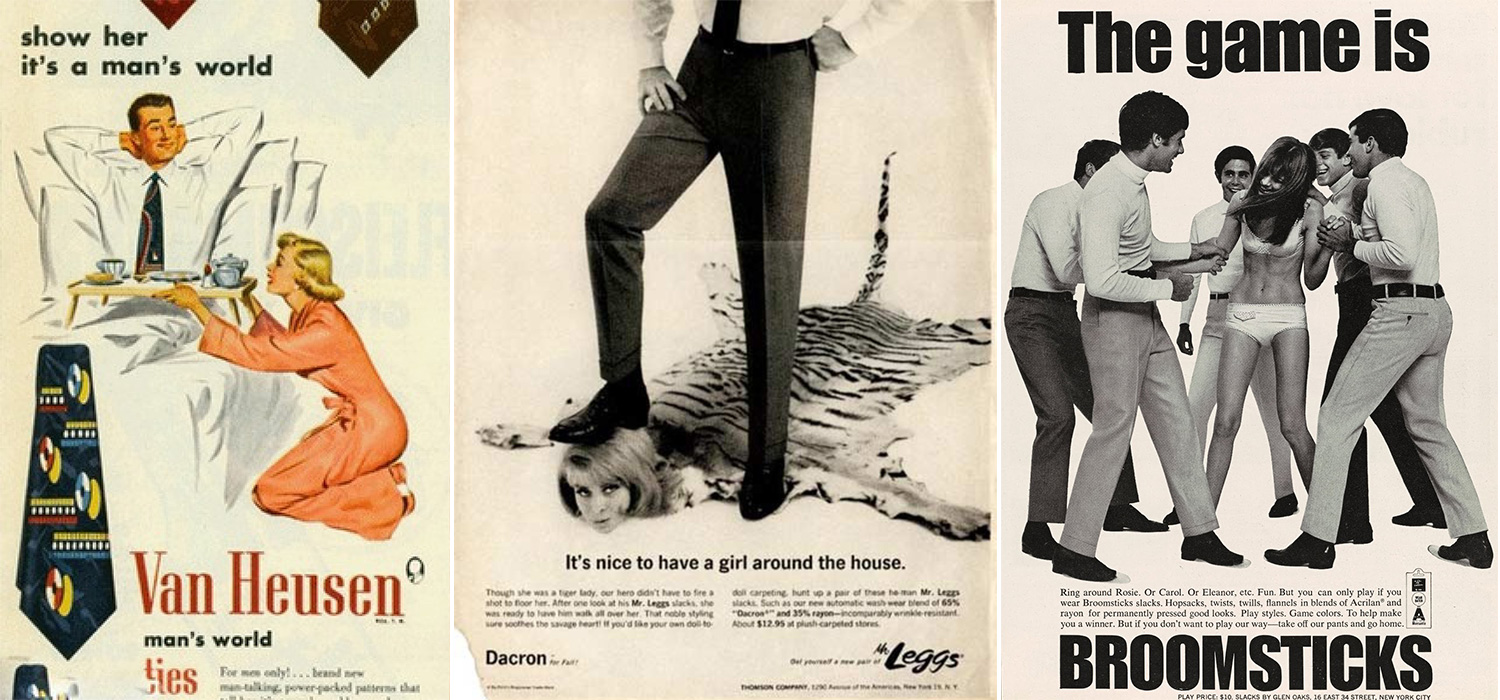 Mujer objeto - publicidad de los años 60