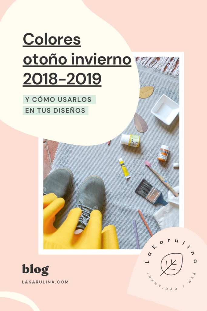 Colores otoño invierno 2018