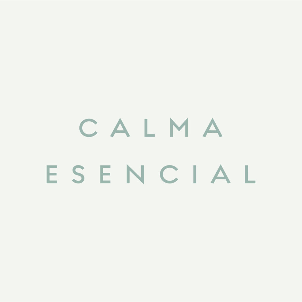 Diseño de identidad corporativa Calma Esencial Psicología