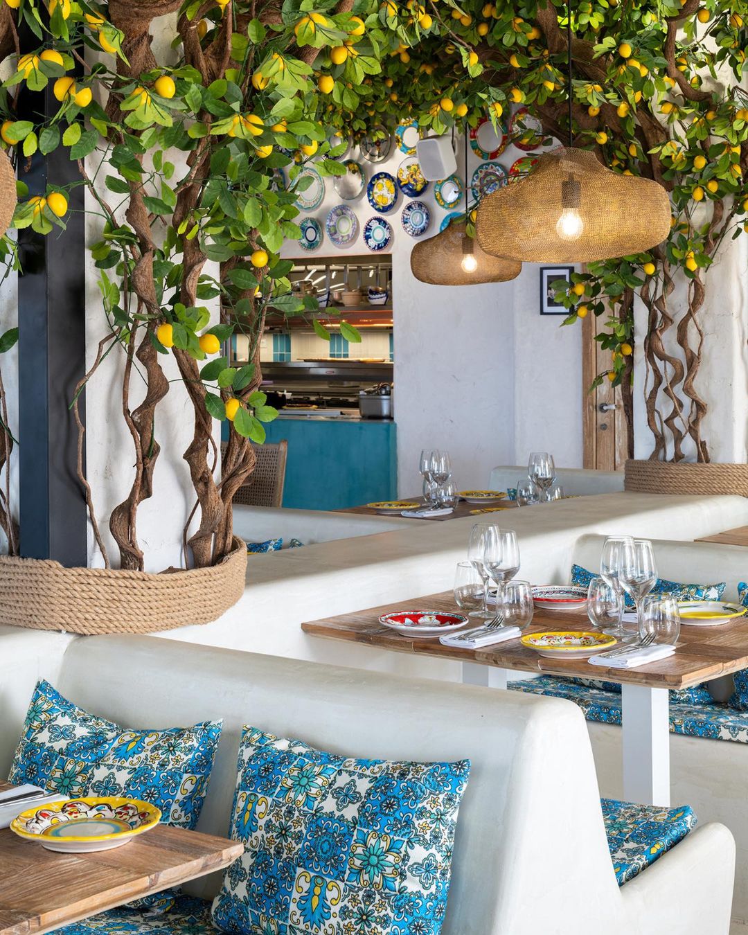 Imagen del restaurante trattoria Limonella de Tenerife para el que diseñé la identidad visual