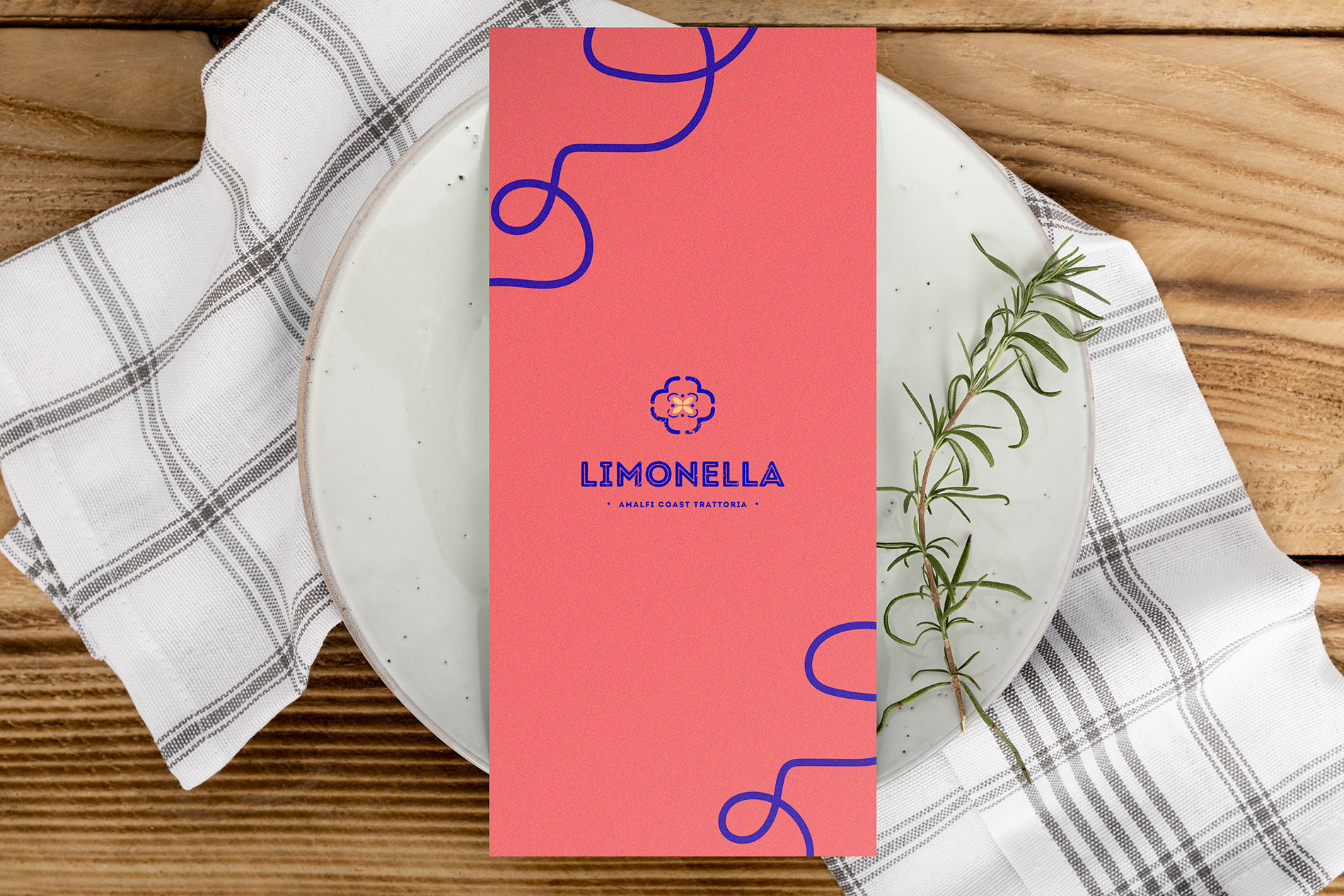 Diseño de identidad corporativa Limonella Trattoria Tenerife