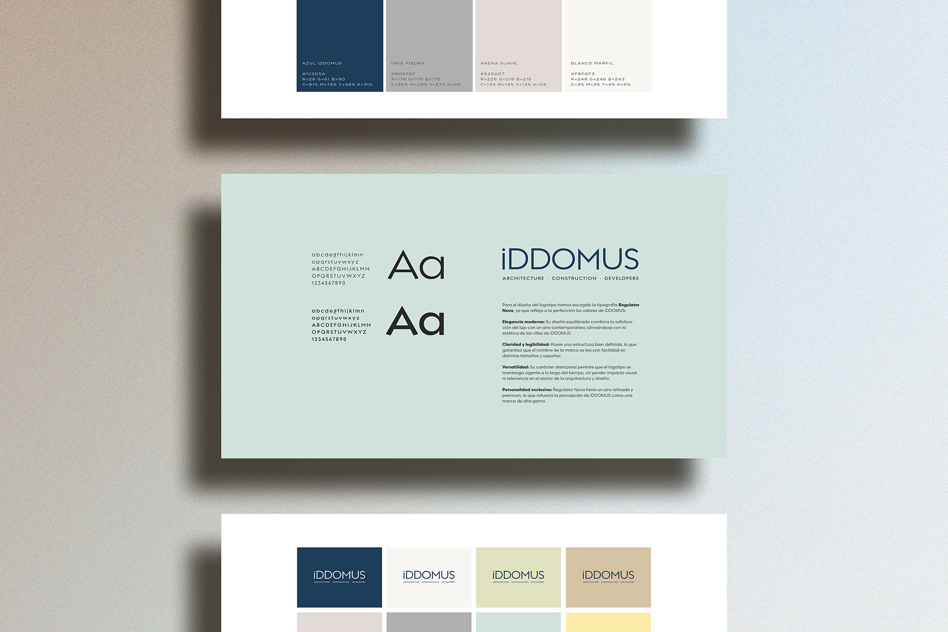LaKarulina - Proyecto de rebranding estratégico y diseño visual para IDDOMUS, una marca de lujo especializada en villas llave en mano en la Costa del Sol. Identidad renovada con un enfoque elegante, funcional y orientado a reforzar su posicionamiento premium