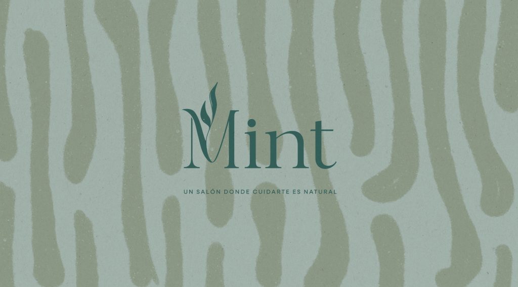 LaKarulina - Identidad visual de MINT, salón de belleza consciente con branding natural.