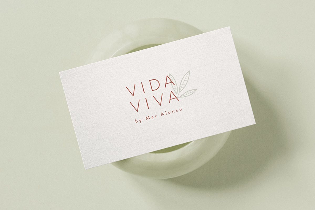 Vida Viva Diseño de identidad corporativa