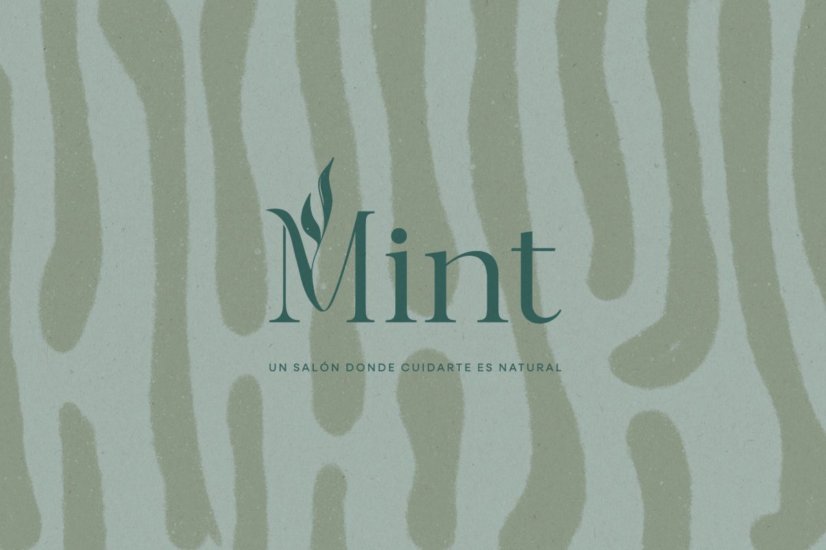 LaKarulina - Identidad visual de MINT, salón de belleza consciente con branding natural.